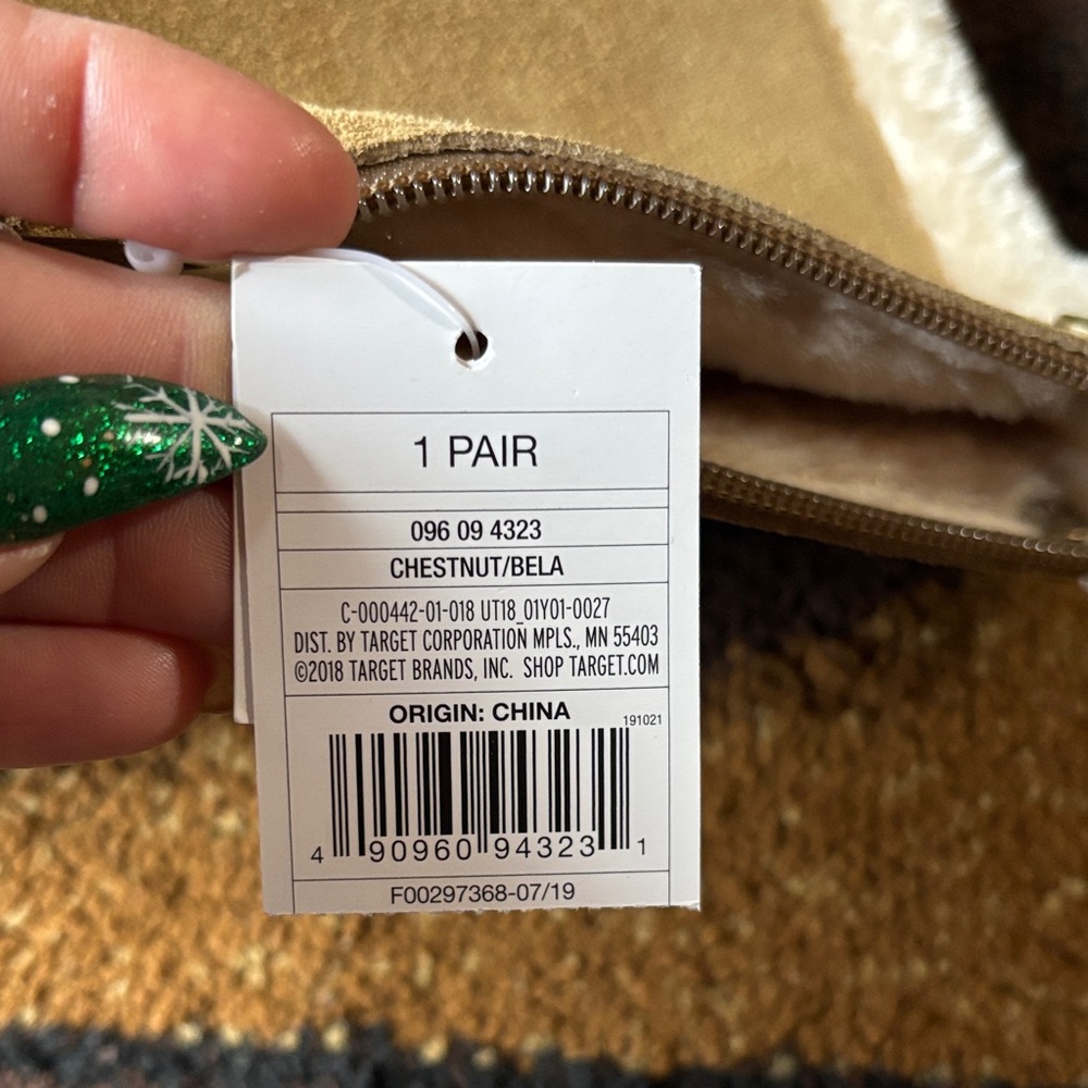 Universal Thread Suede Tan Fold Down Winter Boots… - image 12